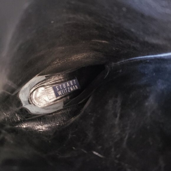 Stuart Weitzman Western Bohemian Studded Leather Boots size 7 - Picture 9 of 14